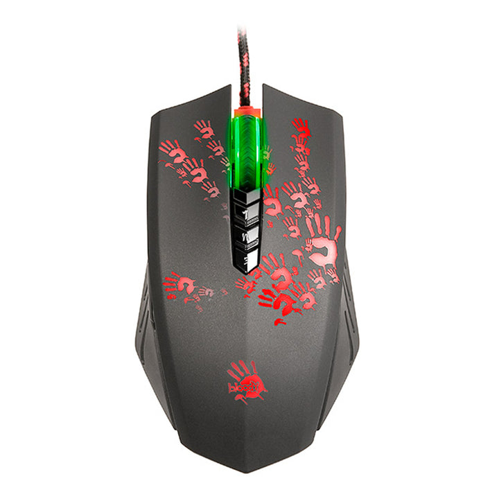 A4TECH gaming mouse, 6200 DPI, RGB backlight, BLOODY Blazing A60 (Activated)