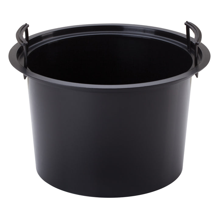 Form-Plastic casing, frost resistant, with insert, deep black, Gobi 40