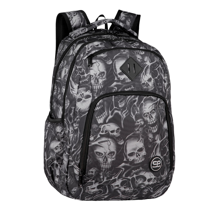 CoolPack Skulls Youth Backpack - Spacious and Comfortable (Model F024721)