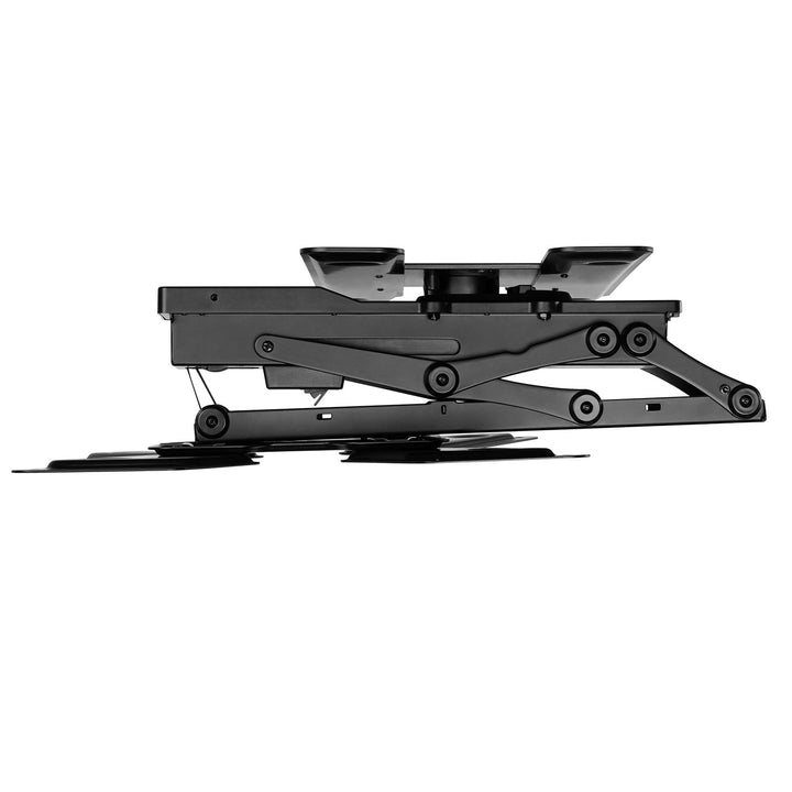 Maclean electric ceiling TV mount, TUYA support, max VESA 600x400, 90st swivel remote control, 23"-65", 30kg, MC-491