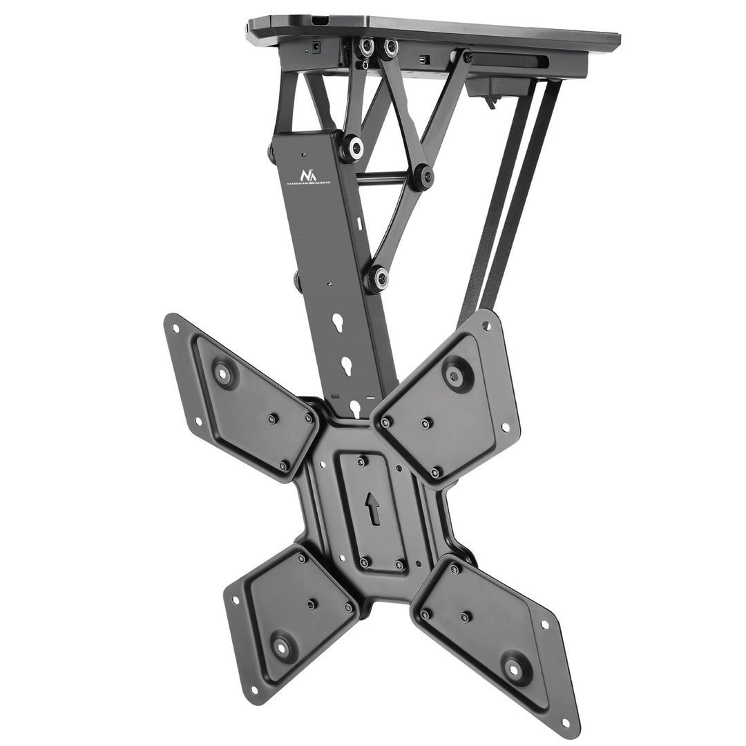 Maclean electric ceiling TV mount, TUYA support, max VESA 600x400, remote control, 23"-55", 30kg, MC-492