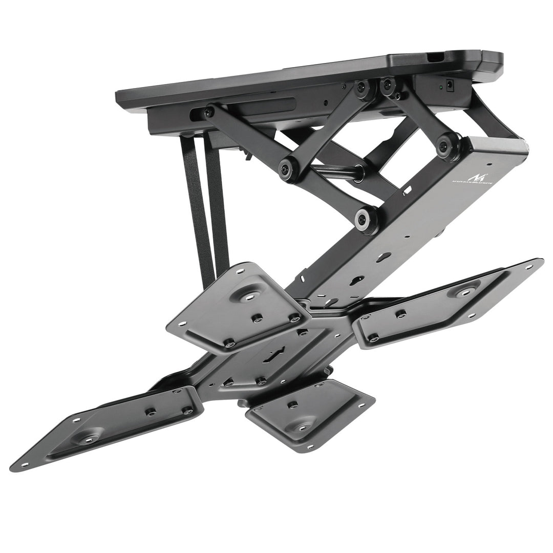 Maclean electric ceiling TV mount, TUYA support, max VESA 600x400, remote control, 23"-55", 30kg, MC-492