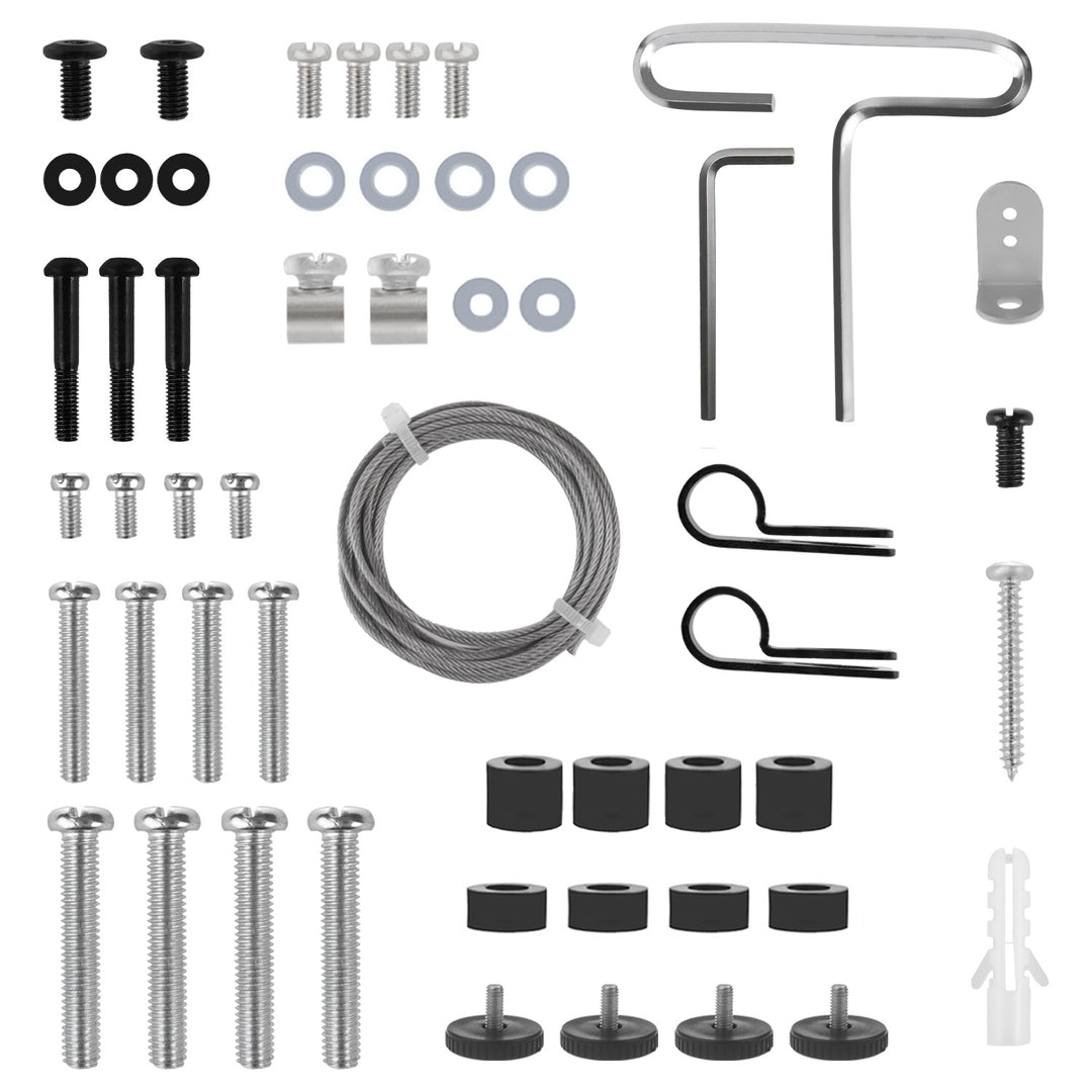 Maclean TV floor stand bracket, 32-70", max. VESA 400x400, max. 40kg, MC-494