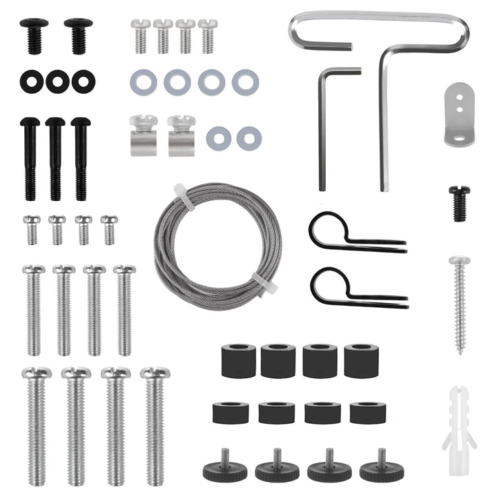 Maclean TV floor stand bracket, 32-70", max. VESA 400x400, max. 40kg, MC-494