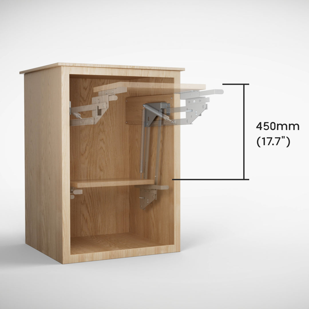 Maclean MC-497 Elevator, built-in extendable kitchen shelf 5-20kg. 820x168x106mm