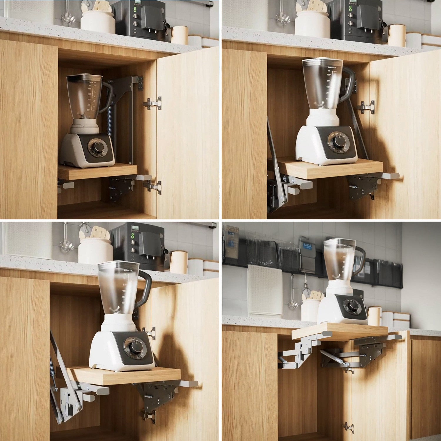 Maclean MC-497 Elevator, built-in extendable kitchen shelf 5-20kg