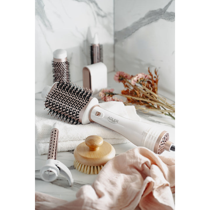 Adler 5-in-1 curling dryer, 1200W, 5 attachments, AD 2027