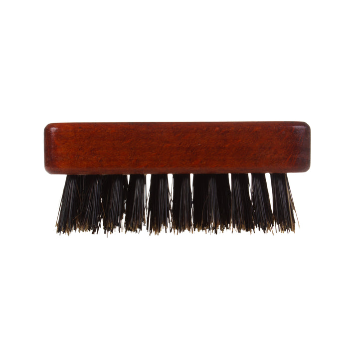 Barber hair brush 100% boar bristles beech wood