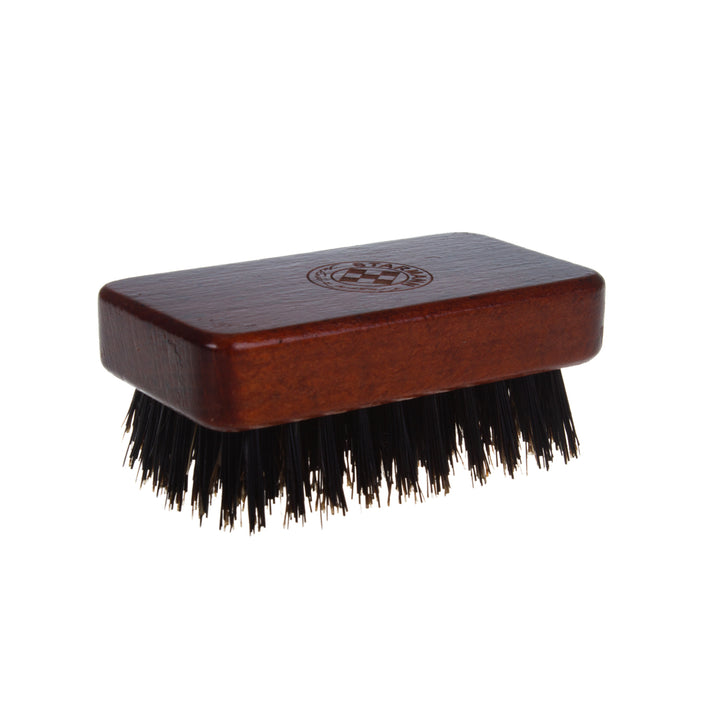 Barber hair brush 100% boar bristles beech wood