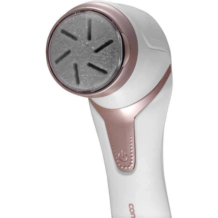 Concept PN3000 Concept Electric Callus Remover with Vacuum Waterproof Removable Rollers 3 Replacement Heads 2 Speeds Heel Feet Pedicure File USB Rechargeable