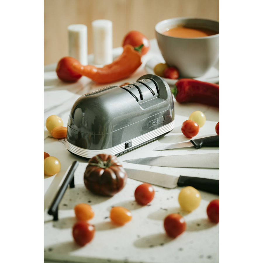 Adler electric knife sharpener, 60W power, 2-stage system AD 4508