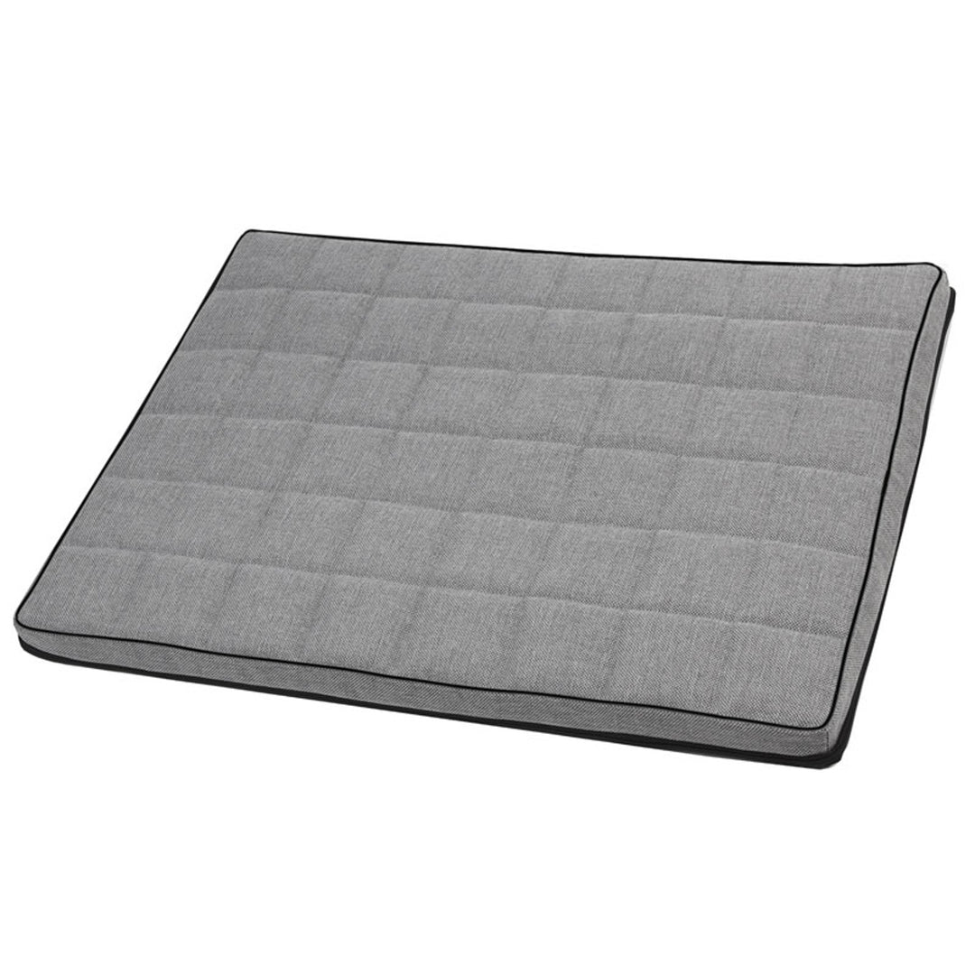 Mestizo dog mattress, 65x50 cm, light grey, Leon Checked MLCH-5-GRA-B-S