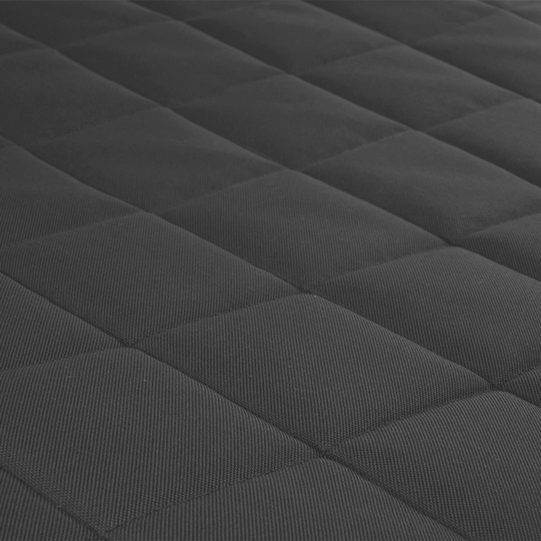 Mestizo dog mattress, 65x50 cm, dark grey, Vigo Checked MVCH-5-STE-B-S
