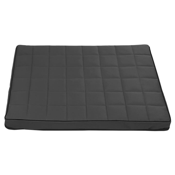 Mestizo dog mattress, 65x50 cm, dark grey, Vigo Checked MVCH-5-STE-B-S