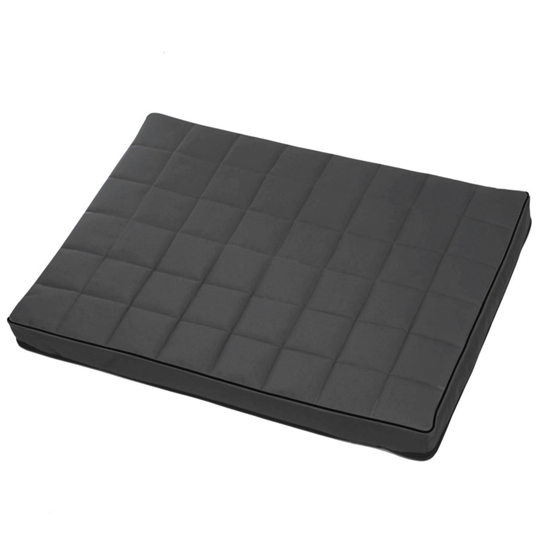Mestizo dog mattress, 65x50 cm, dark grey, Vigo Checked MVCH-5-STE-B-S