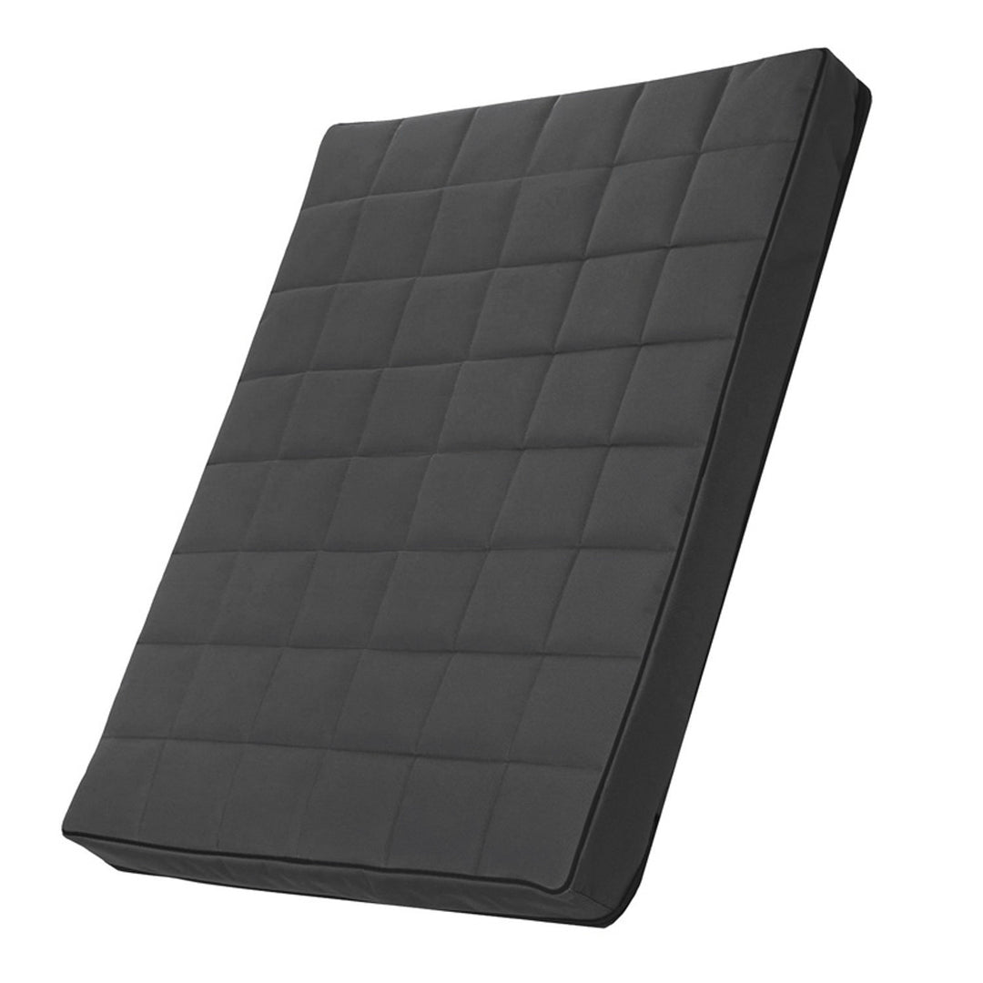 Mestizo dog mattress, 65x50 cm, dark grey, Vigo Checked MVCH-5-STE-B-S