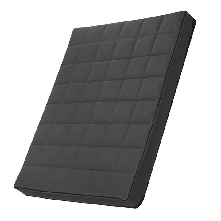 Mestizo dog mattress, 65x50 cm, dark grey, Vigo Checked MVCH-5-STE-B-S