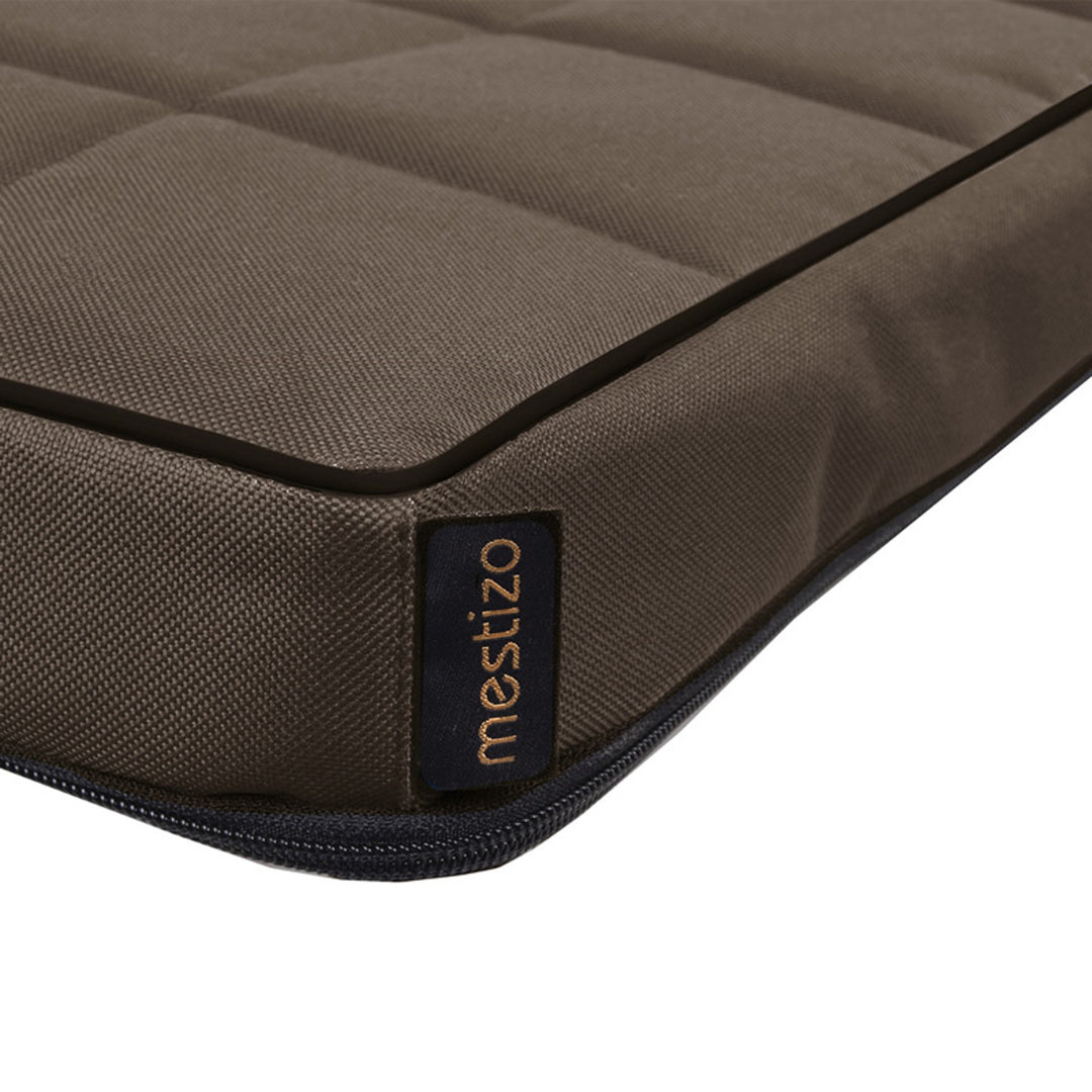 Mestizo dog mattress, 65x50 cm, brown, Vigo Checked MVCH-5-BRO-B-S