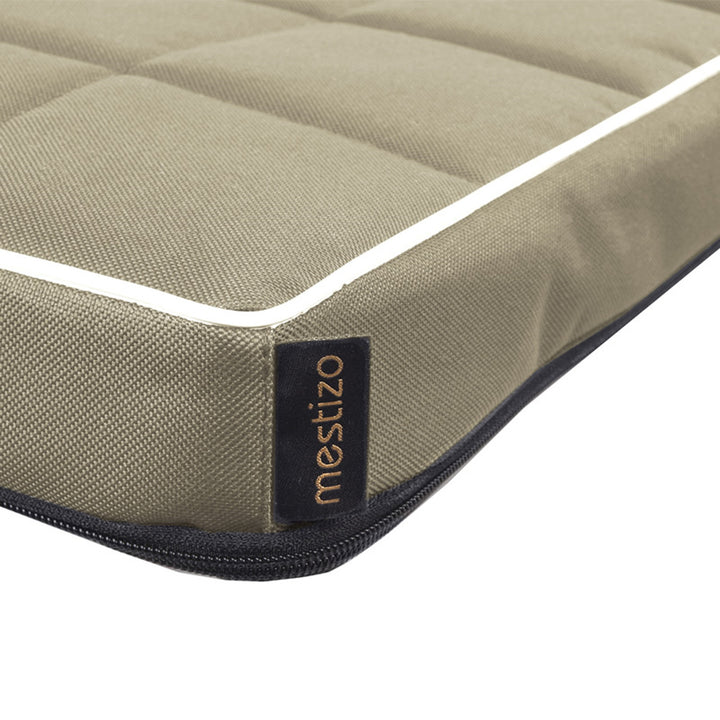 ComfortSleep Mestizo Dog Mattress, 65x50 cm, Beige, Vigo Checked MVCH-5-BEI-W-S