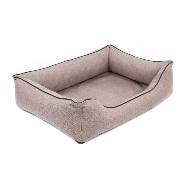 Luxurious Orthopedic Mestizo Pet Lair, 65x50cm, Elegant Beige - Perfect for Comfort in Mallorca, Model SMO-BEI-B-1