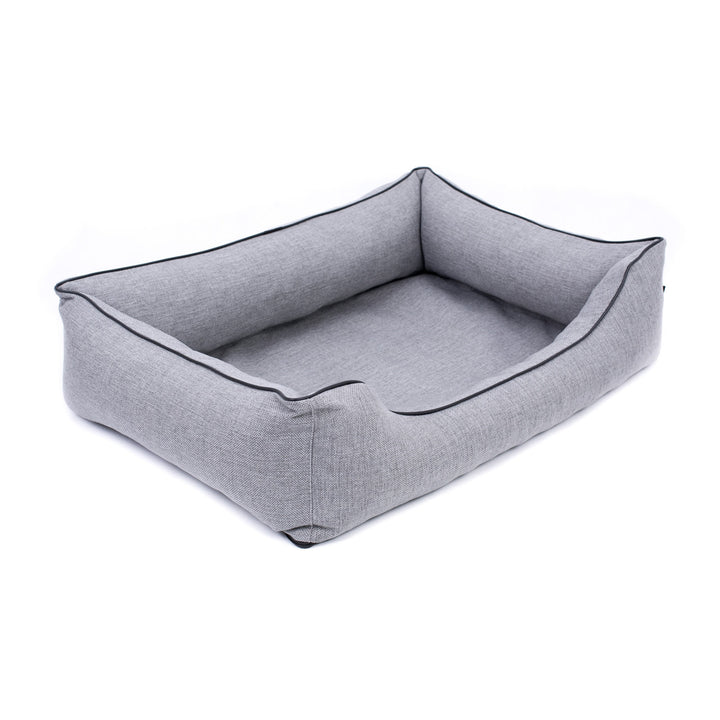 Deluxe Orthopedic Mestizo Pet Lair, 65x50cm, Light Grey - Superior Comfort and Style in Mallorca, Model SMO-GRA-B-1