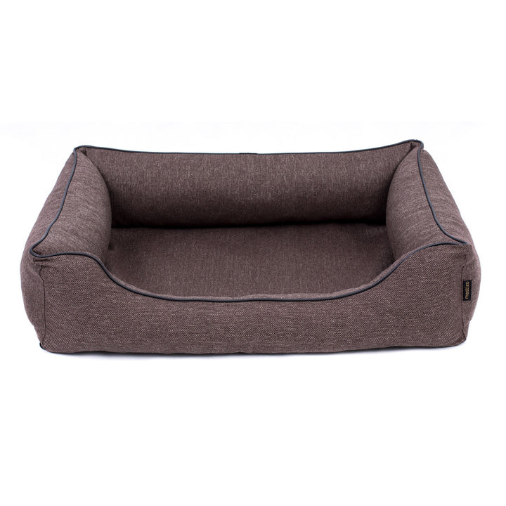 Exquisite Orthopedic Mestizo Pet Lair, 65x50cm, Rich Brown - Ultimate Comfort and Style in Mallorca, Model SMO-BRO-B-1