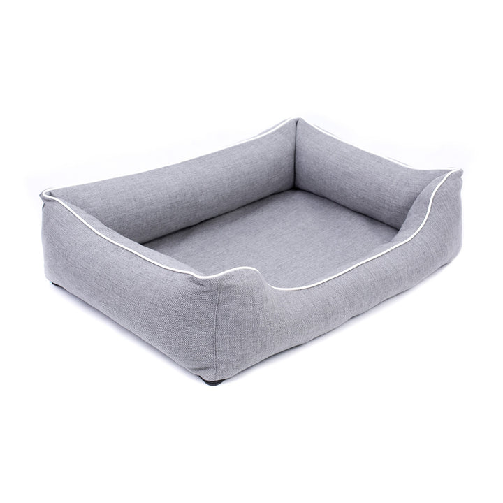 Deluxe Orthopedic Mestizo Pet Lair, 80x60cm, Light Grey - Premium Comfort and Contemporary Style for Your Furry Friend in Beautiful Mallorca, Model SMO-GRA-W-2