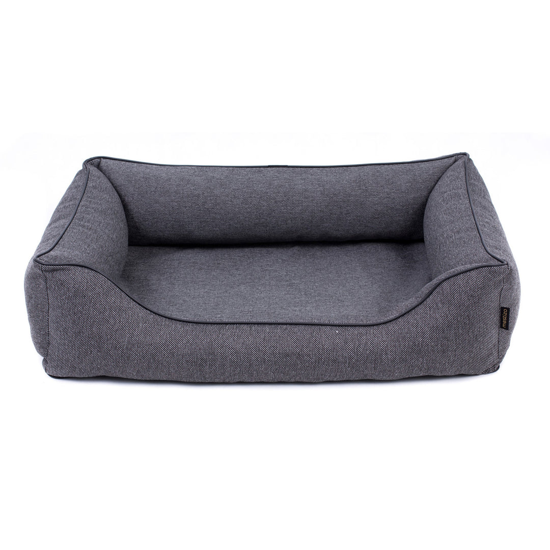 Supreme Orthopedic Mestizo Pet Lair, 80x60cm, Dark Grey - Unmatched Comfort and Modern Elegance for Your Furry Companion in Enchanting Mallorca, Model SMO-STE-B-2