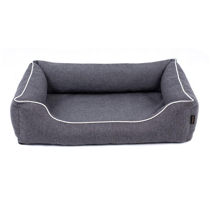 Premium Orthopedic Mestizo Pet Lair, 80x60cm, Dark Grey - Superior Comfort and Contemporary Elegance for Your Furry Companion in Picturesque Mallorca, Model SMO-STE-W-2