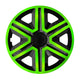 Universal cap 16" NRM Action Doublecolor green-black 1 piece