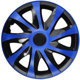 Universal cap 13" NRM Draco blue-black 1 piece RENAULT PEUGEOT OPEL FORD