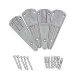 ABJ Wall-Mounted Accordion Laundry Dryer, grey, 60 cm: Stylish, Space-Saving, and Efficient Drying Solution for Your Home