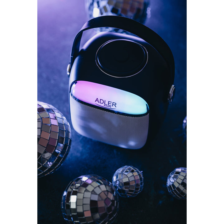 Adler wireless speaker, with microphone, for karaoke, Bluetooth, AD 1199 B
