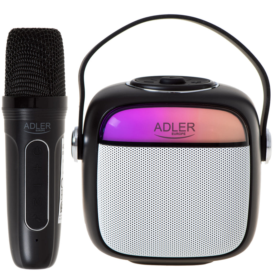 Adler wireless speaker, with microphone, for karaoke, Bluetooth, AD 1199 B