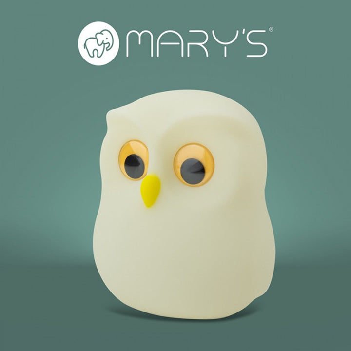 Mary's Children's Night Light - Owl Design, 3000K Warm White, RGB, USB Powered, Model MW20725