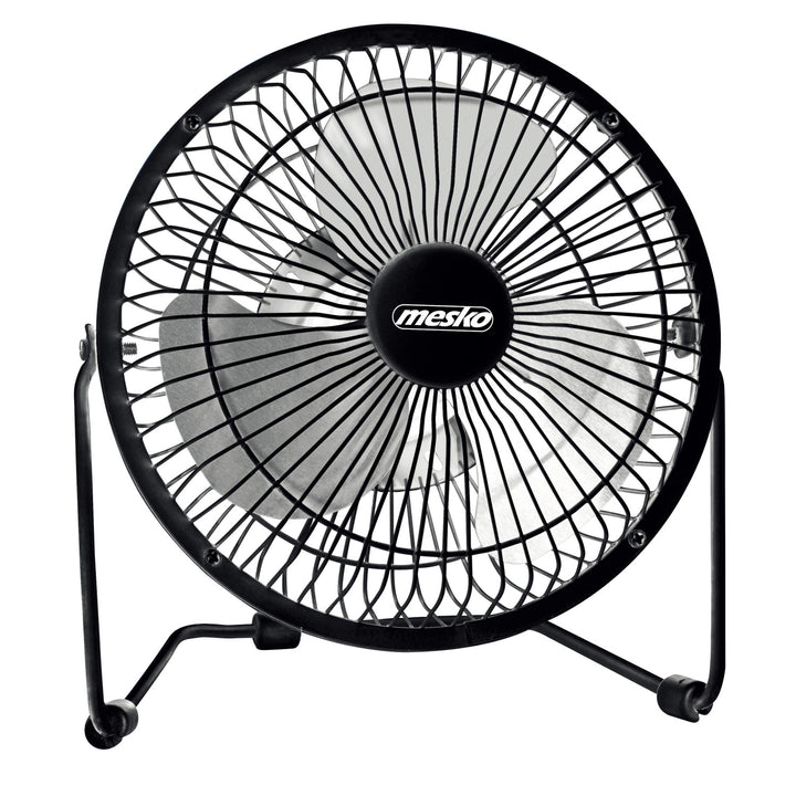 Mesko Desk Fan, 15 cm diameter, USB-powered, vertical oscillation, MS 7322