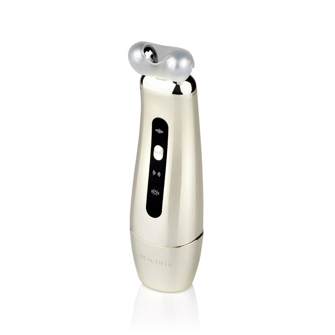 Mesotherapy Intenso Aura Age Defy Golden Facelift Massager with RF and DMA Radio Waves