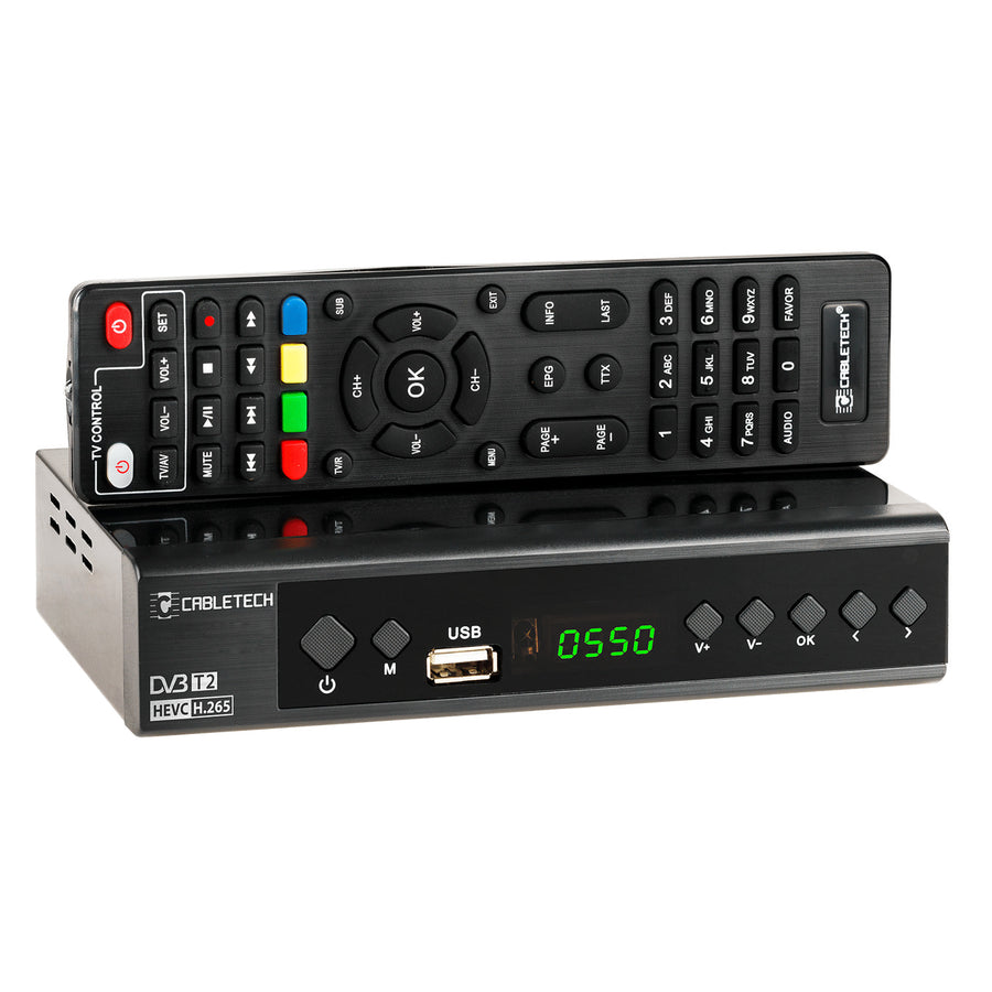 DVB-T2 H.265 HEVC Tuner/Decoder KrugerMatz KM0550D with EPG, PVR, and Timeshift