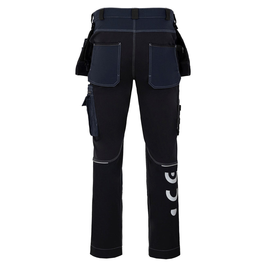 Avacore belt pants, stretch, cordura, black and navy blue, size 50, Avaflex