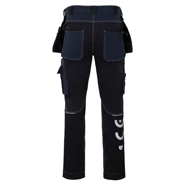 Avacore waist pants, stretch, cordura, black and navy blue, size 56, Avaflex