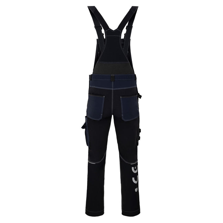 Avacore dungarees pants, stretch, cordura, black and navy blue, size 50, Avaflex