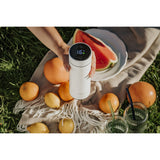 Adler thermos flask, LED touchscreen display, 473 ml capacity, white, AD 4506