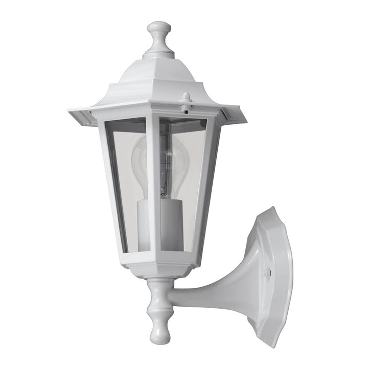 Rabalux wall lamp, outdoor, IP43, E27, max 60W, white, Velence