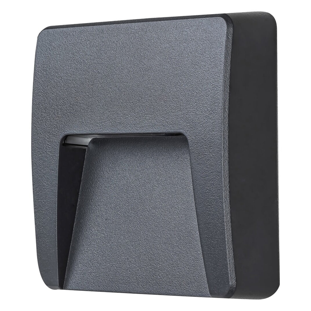 Rabalux wall lamp, outdoor, IP65, LED 3W, anthracite, Trento