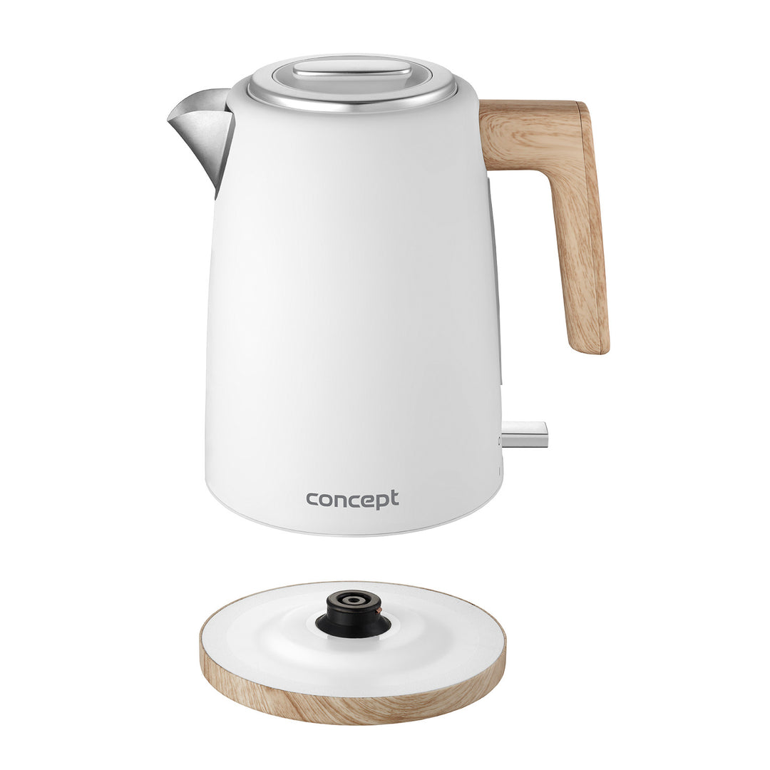 Concept electric kettle, 2200W, 1.7l, white, RK3315