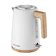 Concept Electric Kettle RK3315, 2200W, 1.7L, White – Sleek and Powerful Kettle for Fast Boiling and Modern Kitchens