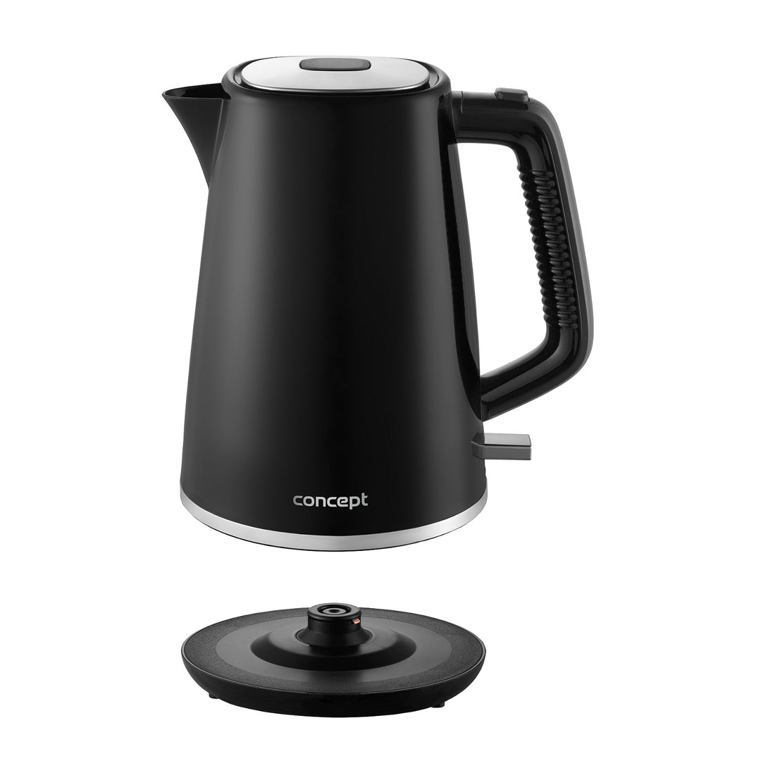 Concept electric kettle, 2200W, 1.7l, black, RK2375