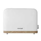 Concept electric toaster, 930W, 7 degrees of browning, white, TE2015 (EU plug)