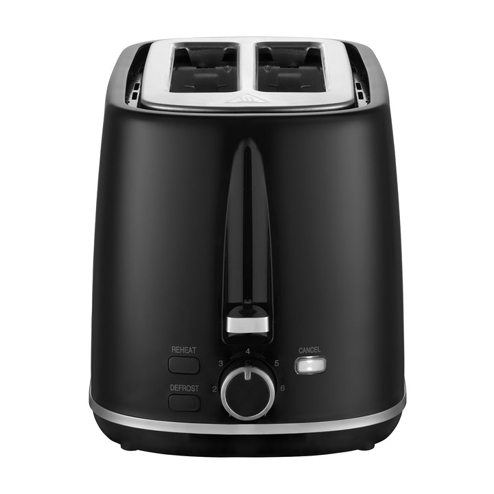 Concept electric toaster, 930W, 7 degrees of browning, black, TE2075