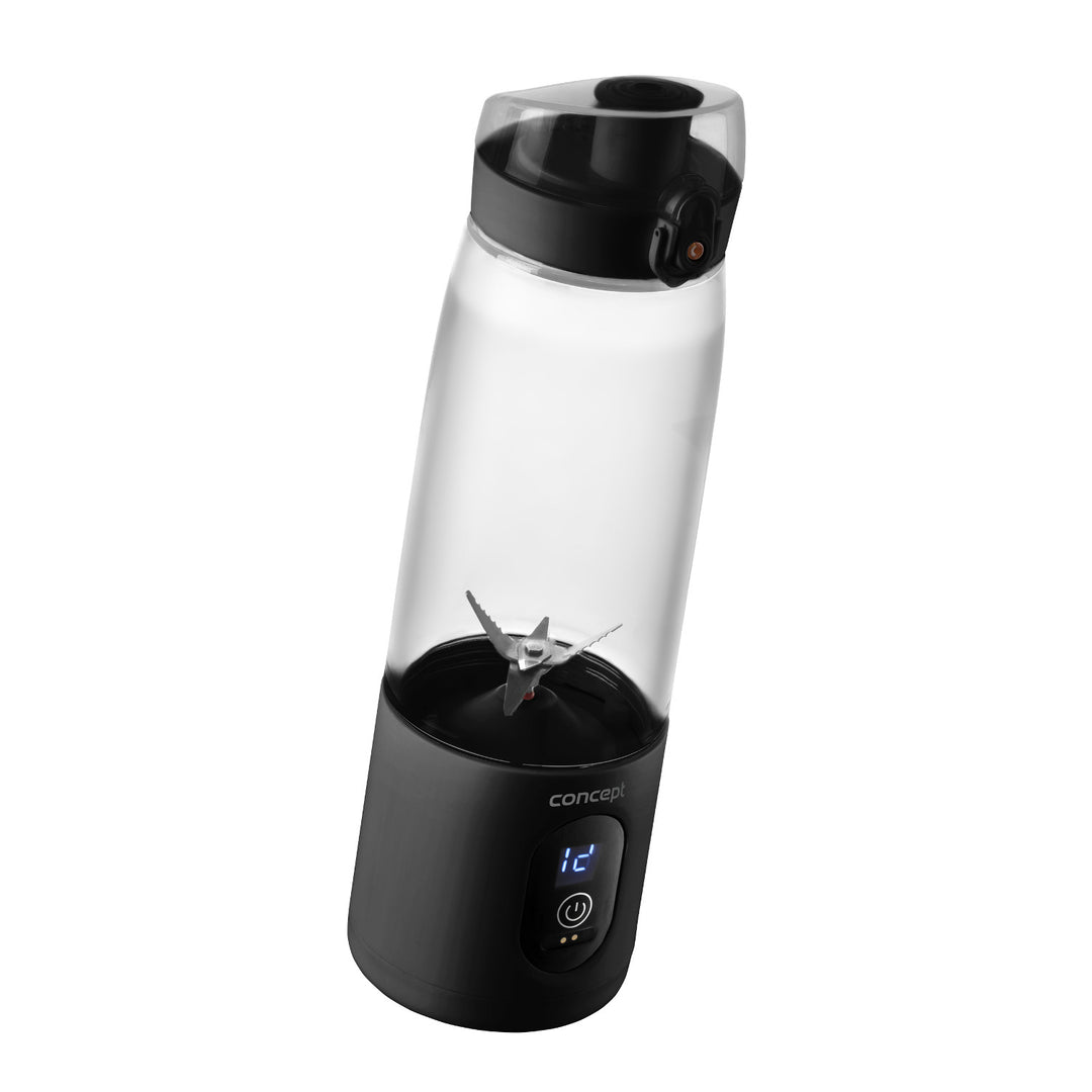 Concept personal blender, 600 ml, rechargeable Li-Ion, black, FitMaker SM4001